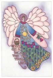 ANGELS CAN FLY Card Poster Etc