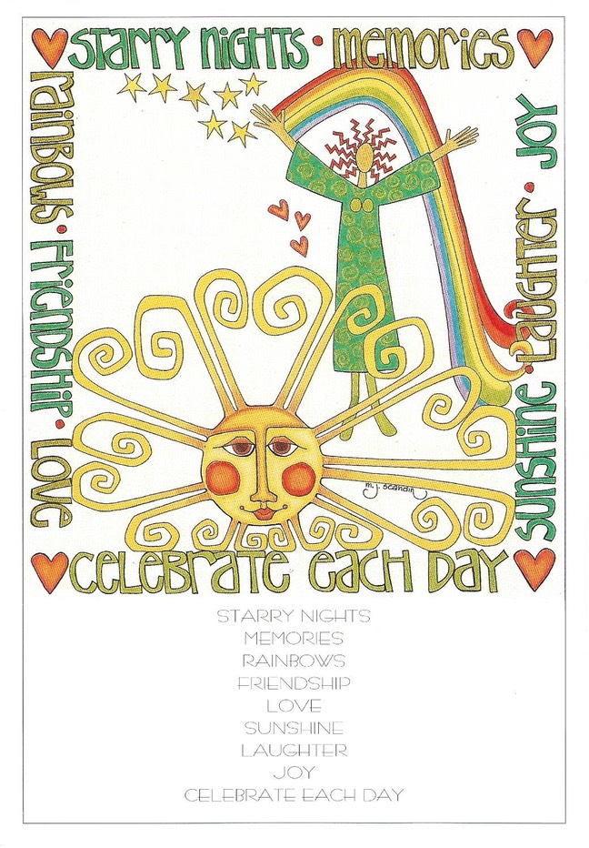 Card Poster CELEBRATE EACH DAY