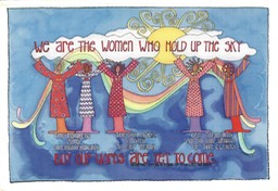 Card Poster WE ARE WOMEN